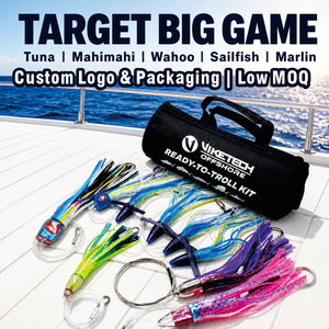 Fully Rigged Big Game <strong>Trolling</strong> Lures Kit Saltwater Offshore Fishing Baits For <strong>Tuna</strong> Marlin Mahi Mahi Wahoo Wholesale Price - Product Image 1