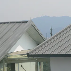 65Mm Chiều Sâu Đứng Seam Roof Panel Với Tấm Nhôm