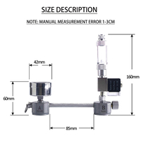 Kit de système d'aquarium bricolage avec générateur de CO2 compteur de bulles diffuseur solénoïde VAE-accessoires pour votre aquarium