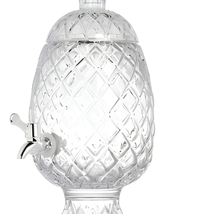 Jarra de Cristal Creativa con Diseño de Piña para Vino y Cócteles, con Grifo de Latón, 5L, Hecha a Mano, Diseño Tropical, Apta para Lavavajillas, Ideal para Fiestas - Product Image 5