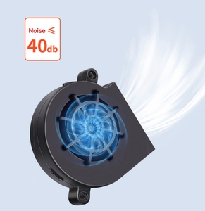 Housse de siège de voiture ventilée et rafraîchissante <span class=keywords><strong>Autoway</strong></span> P5602 12V en soie respirante 120*55cm, ajustement universel, imperméable, avec soutien lombaire - Product Image 6