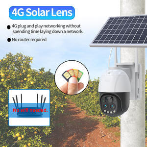 Eseecloud 5MP 10X 줌 옵티컬 4G Sim 카드 태양광 네트워크 보안 카메라 실외 IP PTZ 무선 감시 와이파이 카메라 CCTV - Product Image 4