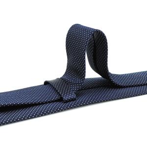 Venta al por mayor <span class=keywords><strong>de</strong></span> China, <span class=keywords><strong>corbata</strong></span> personalizada <span class=keywords><strong>de</strong></span> 7 <span class=keywords><strong>pliegues</strong></span>, azul marino, punto blanco, lujo, 100% seda, tejido Jacquard, corbatas para hombre, <span class=keywords><strong>siete</strong></span> <span class=keywords><strong>pliegues</strong></span> para hombre - Product Image 5