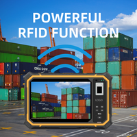 Tablet PC Industrial Resistente OEM T80 de 8' con Android, MTK Octa Core, 4G LTE, GPS, GNSS, IP67, Resistente al Agua, NFC, Lector UHF RFID, Lector de Códigos de Barras