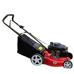 <span class=keywords><strong>Tondeuse</strong></span> à gazon manuelle de qualité industrielle, alimentée par batterie, plateau en acier de 21 pouces, hauteur de coupe réglable pour la tonte de l'herbe du jardin - Product Image 2