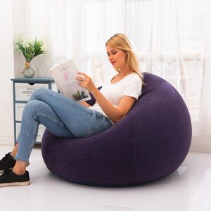 Sofá Cama Esférico Inflable Minimalista Moderno al por Mayor, Asiento Individual Plegable, Sofá Perezoso - Product Image 3
