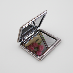ottone antico specchio compatto in metallo di lusso specchio della tasca - Product Image 4