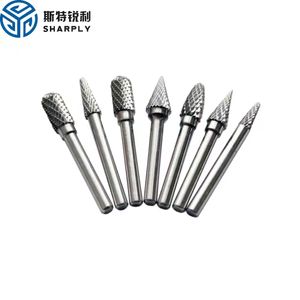 Zzst sáo đơn quay Burr rắn Vonfram cacbua Burrs CNC điều khiển thiếc/altin tráng OEM được hỗ trợ đóng gói trong hộp - Product Image 1