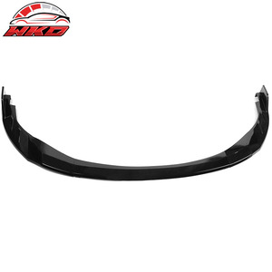 Convient pour Toyota Corolla L, LE, XLE, Hybrid LE 2020-2026, lèvre de pare-chocs avant noir brillant - Product Image 5
