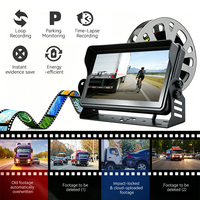 Sistema de Monitoreo Vehicular con IA de 5 Canales 4G/WiFi |   Alarmas ADAS + DMS + BSD |   Conexión a la nube para la gestión de flotas