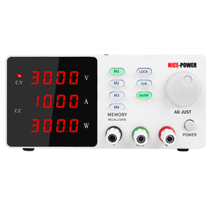 NICE-POWER SPPS-S3010-<span class=keywords><strong>fuente</strong></span> <span class=keywords><strong>de</strong></span> alimentación para reparación móvil, <span class=keywords><strong>fuente</strong></span> <span class=keywords><strong>de</strong></span> alimentación <span class=keywords><strong>de</strong></span> 30V, 10A, multifuncional, ajustable, CC, Blanca - Product Image 1
