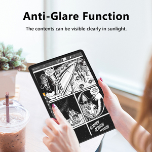 ファスト・アプッターナノペーパーは、Samsung Tab S8/S8 Plus用HDクリアマットPETアンチグレアスクリーンプロテクターフィルムのように感じます - Product Image 5