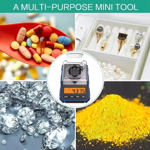Mini Balanza Digital de Bolsillo de Alta Calidad, 50g 0.001g, Balanza de Joyería de Acero Inoxidable, Medición Precisa de Peso para Diamantes y Gemas, 500g - Product Image 6