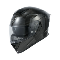 Casque de motocross pour homme 936 avec double visière, coque en fibre de carbone, ajustement universel pour toutes les saisons