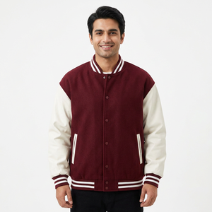 Chaqueta Varsity Vintage Verde Personalizada de Alta Calidad con Parche de Chenille para Hombre, Chaqueta Varsity de Béisbol con Letras para Hombre - Product Image 1