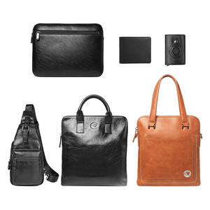 レザーブリーフケースメンズレザーバックパックラップトップバッグレザーラップトップバッグ男性用 - Product Image 4
