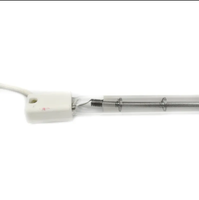 Lampes de fusion infrarouges Weili 220V 1500W, longueur 800mm, revêtement laiteux en quartz, lampe chauffante halogène pour imprimante à rayons X 24