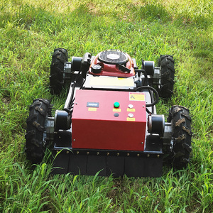 Tondeuse à gazon à quatre temps sur roues avec réglage flexible de la hauteur et télécommande intelligente, robot tondeuse à gazon sur roues économique - Product Image 5