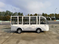 Bus de tourisme électrique Renqi Hotel Park 8 places 72V/4kW AC, couleur personnalisée, frein à disque double hydraulique, étanche