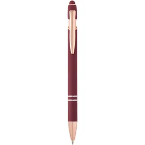 Bolígrafo con acabado en oro rosa Nanna (tinta azul) - Product Image 6