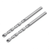 Uxcell – forets en carbure solide, 25mm, C2/K20, outil de perçage de métaux à tige droite non revêtue, pour acier inoxydable, aluminium, fer, plastique