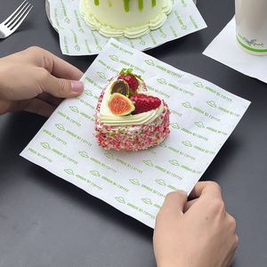 Custom Wholesale Biodegradable Eco-Friendly Disposable <b>Oil</b>-proof Baking <b>Tray</b> Plate Pad Food Grade Paper - Product Image 4