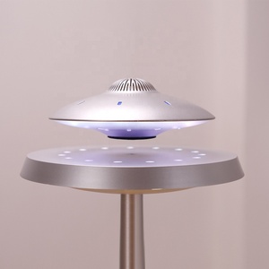 Nouvelle enceinte musicale UFO sans fil stéréo sans perte avec woofer, lumière LED, suspension magnétique flottante et rotation à 360 degrés - Product Image 5