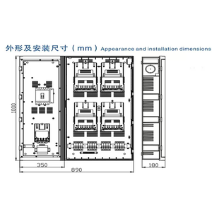 מפעל סיני נירוסטה תיבת הפצה חשמל עמיד למים תיבת העברת מים פלסטיק oem - Product Image 5