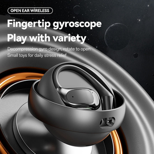Écouteurs Bluetooth sportifs à oreille ouverte CE FCC M114 avec cordon gratuit pour la randonnée et le cyclisme, étui rotatif en alliage, écouteurs sans fil OWS - Product Image 5
