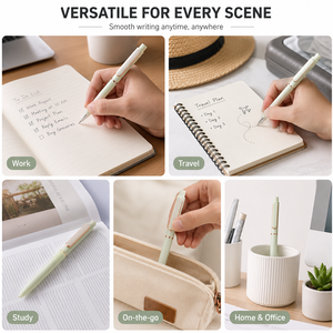 Penna a Sfera Promozionale Retrò Morandi con Punta in Metallo da 0,5mm, Inchiostro <span class=keywords><strong>Gel</strong></span> per Ufficio e Regalo Aziendale OEM - Product Image 5