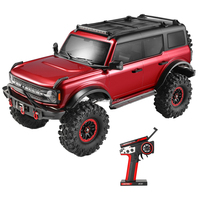 WLtoys 104020 Camioneta Todoterreno RC 1/10, Modelo de Vehículo de Escalada 4WD, Auto Eléctrico Todoterreno 2.4G con Luces