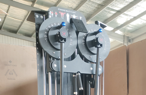 Fitness New Model Steel Multi Functional Gym Pin Load Selection Shoulder <strong>Press</strong> Lateral Raise Arms Standing Multi Flight Machine - Product Image 3