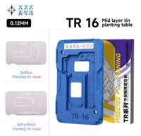 XZZ XINZHIZAO TR Motherboard Middle Layer Board Plant Tin Platform 3D BGA Reballing Stencil untuk iPhone X 11 12 13 14 15 16 17 Pm