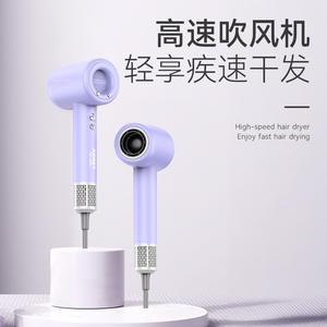 เครื่องเป่าผมโคเมอิ สีม่วงลาเวนเดอร์ มอเตอร์ AC ไอออนิก ความเร็วสูง มาตรฐานยุโรป 25x10 ซม. หัวเป่าลมเดี่ยว ไฟฟ้า - Product Image 3