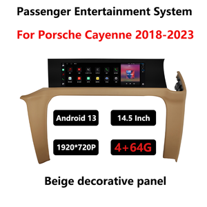 Car Co pilot Multimedia Android Display Radio Player pour Porsche Cayenne 2018-2023 Carplay <span class=keywords><strong>Auto</strong></span> Central Control Unit GPS Navi - Product Image 5