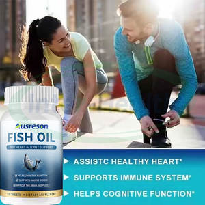 Ausreson Pilules d'huile de poisson oméga-3 Halal Supplément en vrac en gros <span class=keywords><strong>1000mg</strong></span> Comprimés d'huile de poisson oméga 3 - Product Image 3