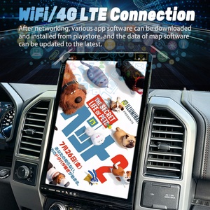 Autoradio Android 13 16,8 pouces 8+128 Go pour Ford F150 2015-2021, prend en charge le système d'origine, lecteur stéréo vertical, écran Carplay - Product Image 6