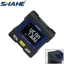 SHAHEデジタルアングルファインダー付きフリップアップディスプレイ磁気分度器傾斜計角度測定ツール4*90 ° と2*180 ° - Product Image 1