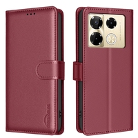 Étui portefeuille RFID en cuir pour Tecno Spark 40 Pro Plus 20 Go 2024 Pova 7 6 4G Ultra 5G 40C Camon 40 30 5G Flip Stand housse de téléphone