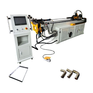 Machine de cintrage de tuyaux en acier inoxydable CNC 3D automatique, <span class=keywords><strong>cintreuse</strong></span> de tuyaux <span class=keywords><strong>multicouche</strong></span> à film automatique, alimentation servo, PLC multi-axes - Product Image 1