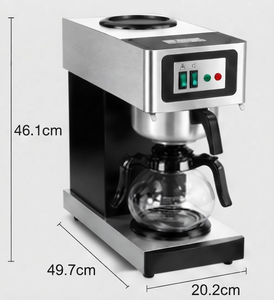 Équipement de cuisine commerciale, machine à café professionnelle, pot en verre, équipement de cuisine de restaurant, machine à café pour café et bureau - Product Image 2