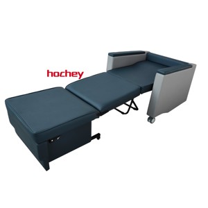 Hochey Medical Chaise d'accompagnement de luxe Mobilier d'hôpital Chaise d'<span class=keywords><strong>escorte</strong></span> d'hôpital pliable - Product Image 5