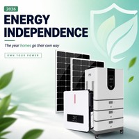 Système de stockage d'énergie domestique tout-en-un avec onduleur hybride, tour empilable pour zones à coupures fréquentes et zones à réseau faible, usage domestique