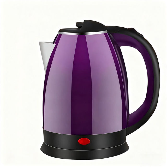 2.0L Stainless Steel Cordless Electric Kettle with Automatic Shut-off 360 Degree Rotational Base Portable for Home & Outdoor Use