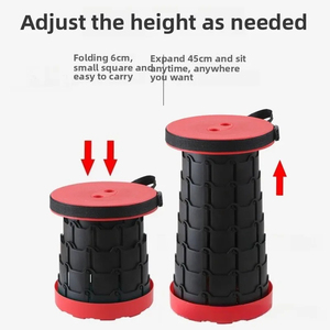 Silla Plegable Portátil Reforzada para Jardín y Viajes, Tipo Taburete Retráctil para Tren de Alta Velocidad, Venta al por Mayor - Product Image 6