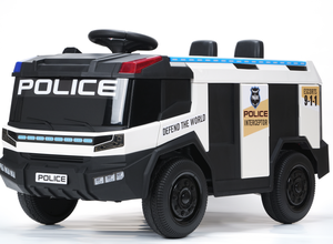 Camion de police électrique pour enfants Interceptor 12V 24V, véhicule porteur à batterie, vente en gros, fabricant professionnel - Product Image 1