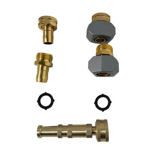 Kit de Conectores de Latón para Reparación de Mangueras, Macho y Hembra, para Jardín - Product Image 3