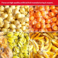 Modelos de Frutas Artificiales, Accesorios Realistas de Vegetales, Uvas, Plátanos, Manzanas, 10 cm o Menos, de Espuma, Decoraciones para el Hogar y la Cocina