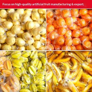 Modèles de fruits artificiels réalistes, accessoires de légumes, raisins, bananes, pommes, moins de 10 cm, en mousse, décorations pour la maison et la cuisine - Product Image 4