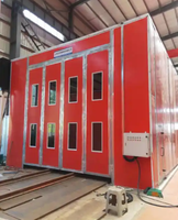 Cabine de peinture de taille personnalisée salle de peinture pour voiture chauffage diesel électrique salle de peinture automatique proposition de conception four de cuisson pour camion